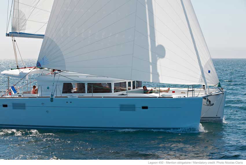 Charter segel yacht Katamaran Lagoon 450 15