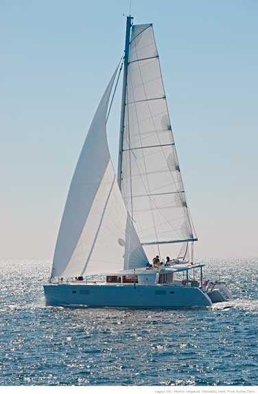 Charter segel yacht Katamaran Lagoon 450 17