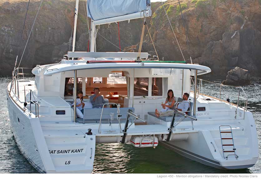 Charter segel yacht Katamaran Lagoon 450 20