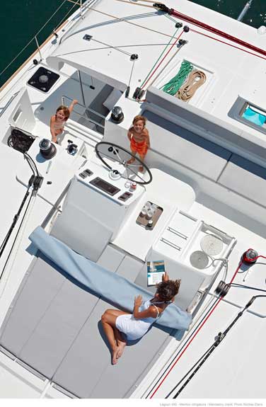 Charter segel yacht Katamaran Lagoon 450 25