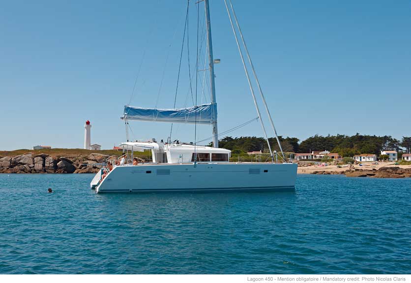 Charter segel yacht Katamaran Lagoon 450 28