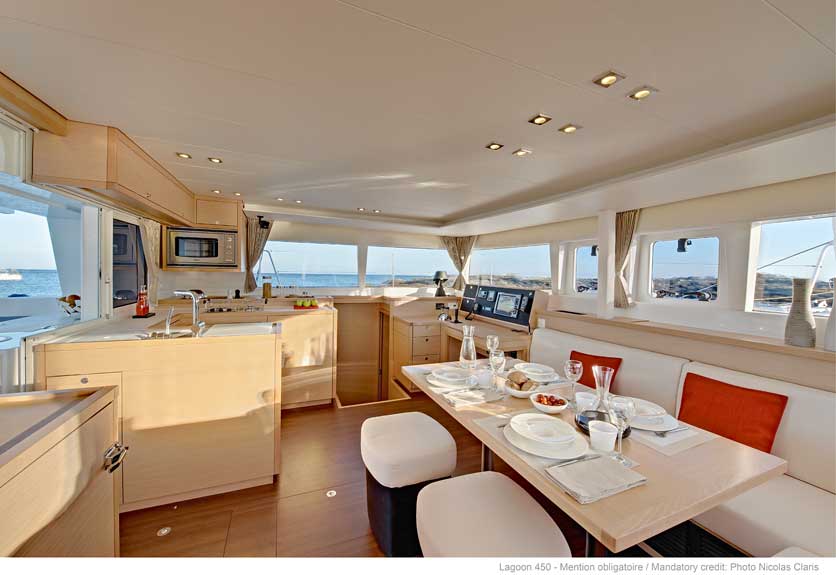 Charter segel yacht Katamaran Lagoon 450 34