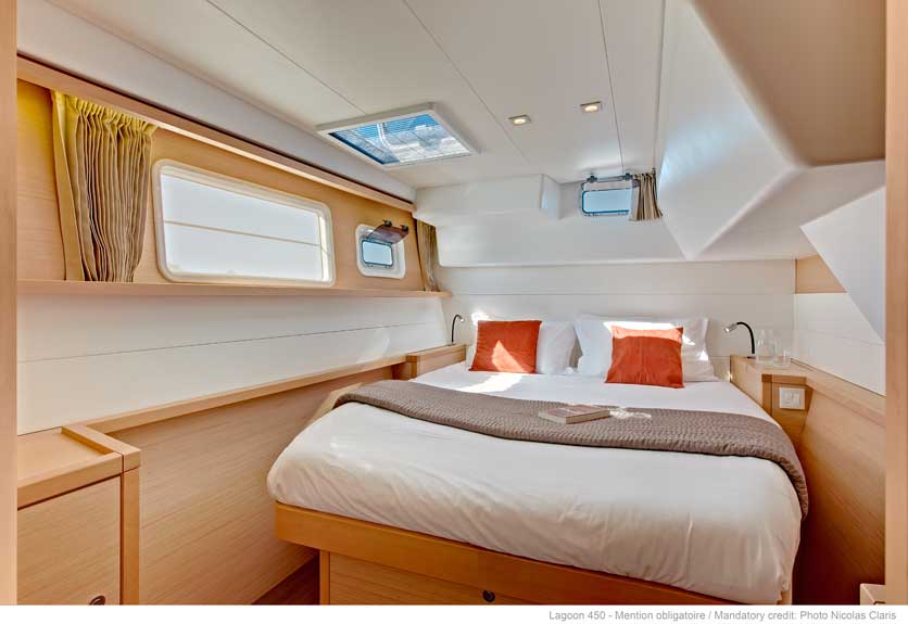 Charter segel yacht Katamaran Lagoon 450 42