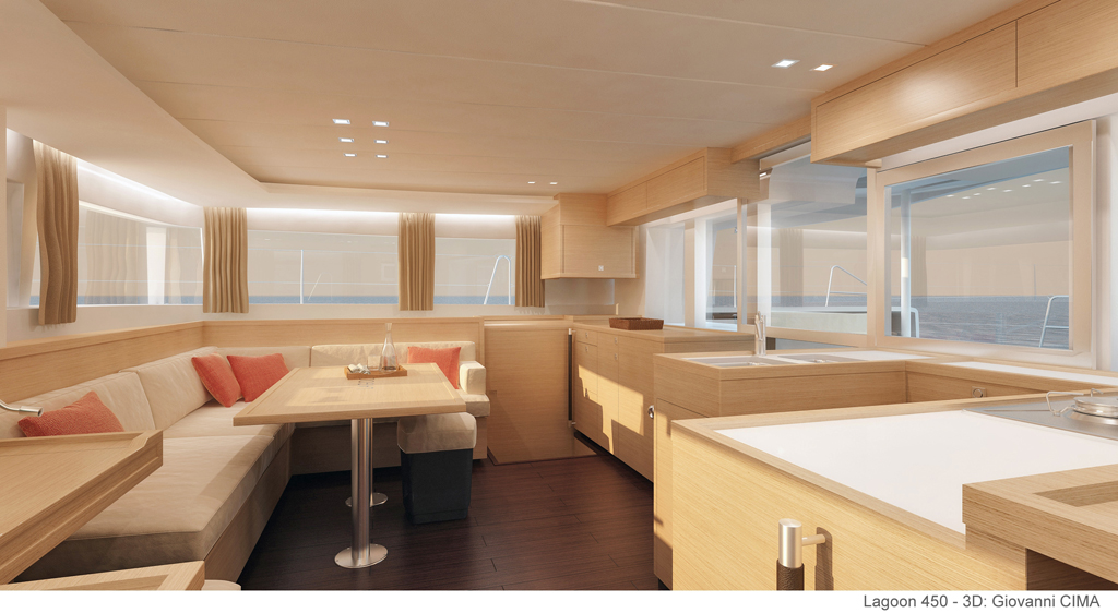 Charter segel yacht Lagoon 450 4