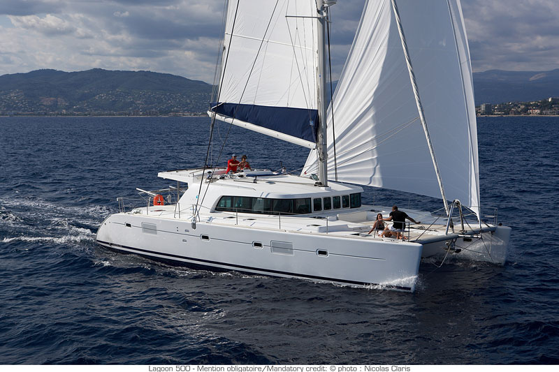 Charter segel yacht Katamaran Lagoon 500 10