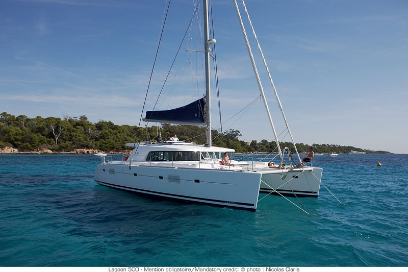 Charter segel yacht Katamaran Lagoon 500 22