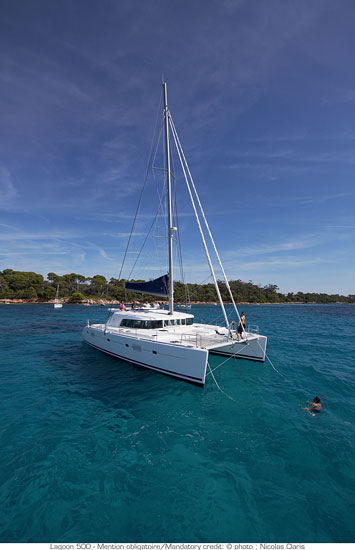 Charter segel yacht Katamaran Lagoon 500 24