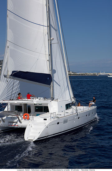 Charter segel yacht Katamaran Lagoon 500 9