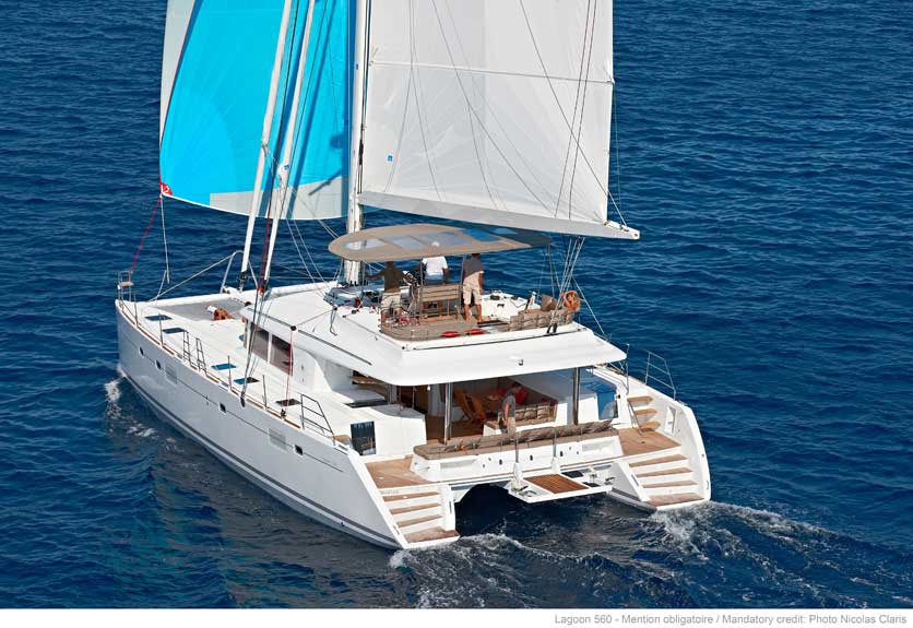 Charter segel yacht Katamaran Lagoon 560 12