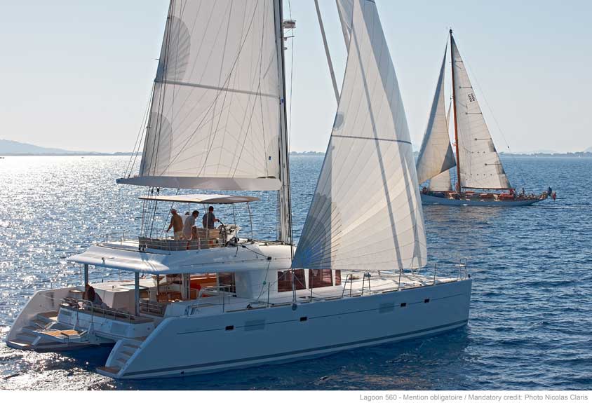 Charter segel yacht Katamaran Lagoon 560 14