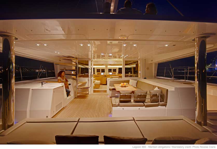 Charter segel yacht Katamaran Lagoon 560 16