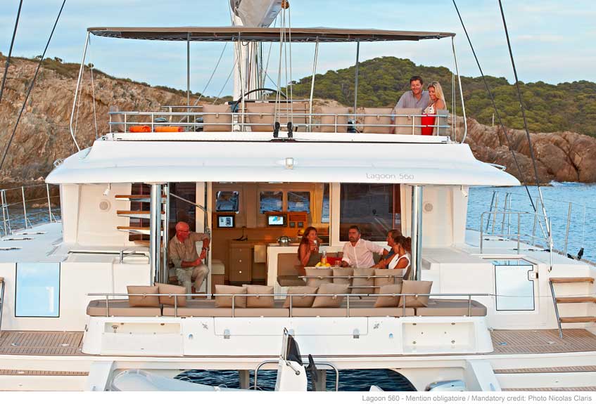 Charter segel yacht Katamaran Lagoon 560 19