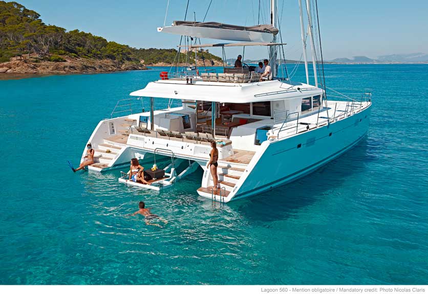 Charter segel yacht Katamaran Lagoon 560 20
