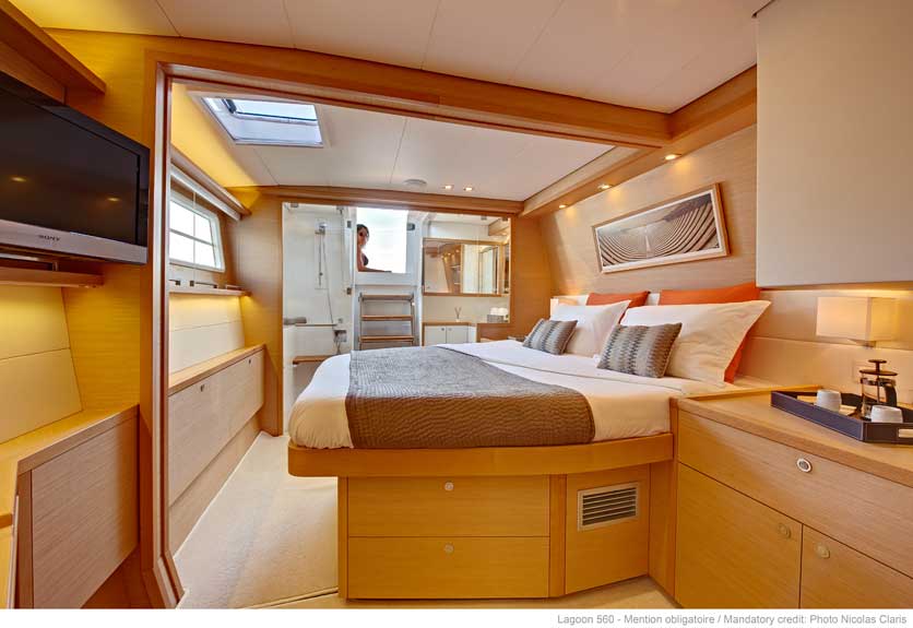 Charter segel yacht Katamaran Lagoon 560 23