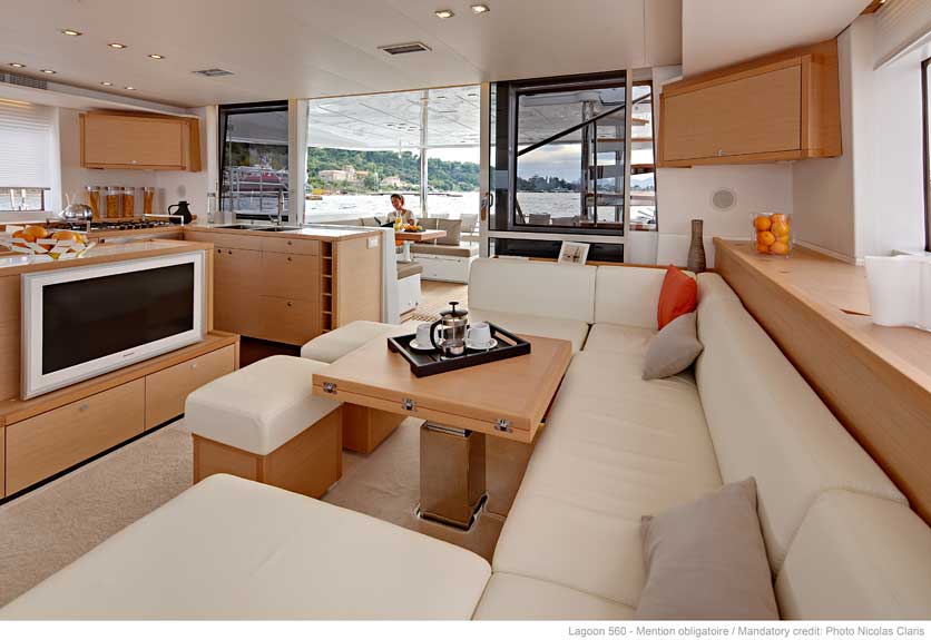 Charter segel yacht Katamaran Lagoon 560 26