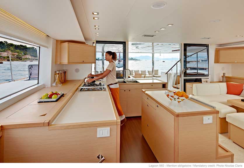 Charter segel yacht Katamaran Lagoon 560 28