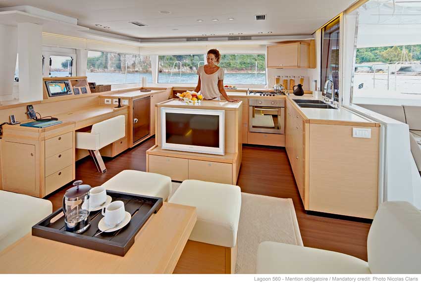 Charter segel yacht Katamaran Lagoon 560 29