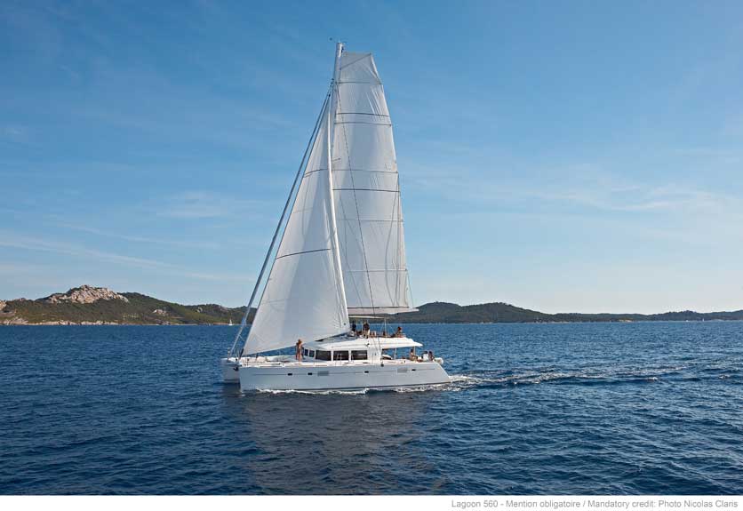 Charter segel yacht Katamaran Lagoon 560 8