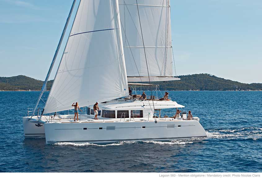 Charter segel yacht Katamaran Lagoon 560 9