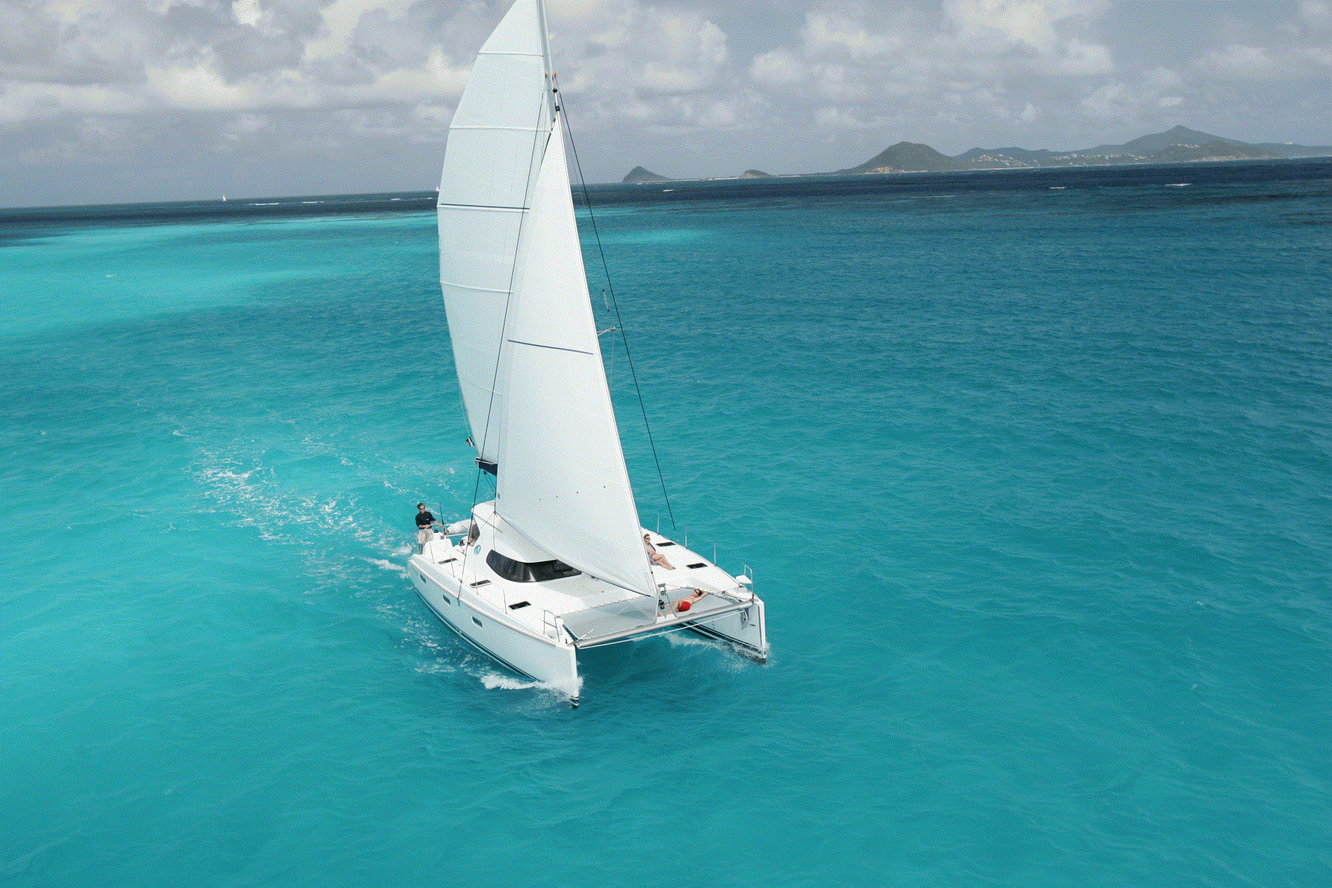Charter Katamaran Yacht segel Nautitech 40 7