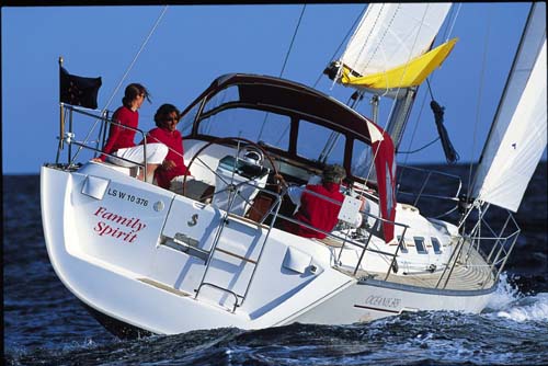 Charter segel yacht Beneteau Oceanis clipper 393 6