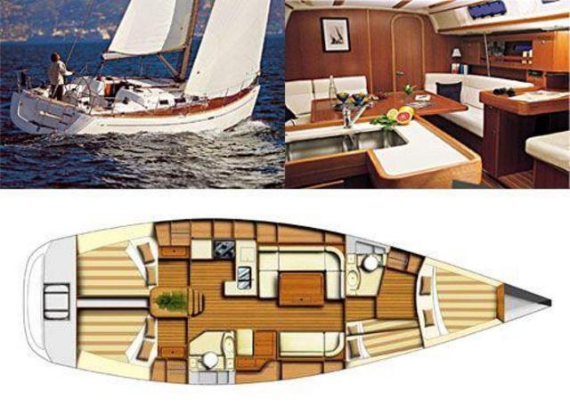 yharteryacht segelyacht Dufour 44 4