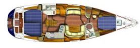 Segeln Chartern Yacht Sunja yachting Jeanneau Sun Odyssey 49 DS 9