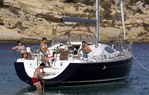 Segeln Chartern Yacht Sunja yachting Jeanneau Sun Odyssey 49 DS 4