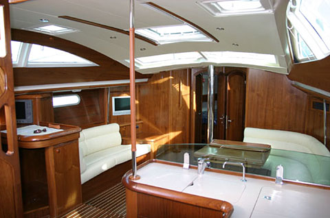 Segeln Chartern Yacht Sunja yachting Jeanneau Sun Odyssey 49 DS 5