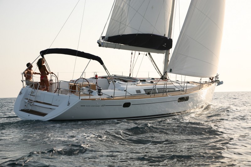 charter segel yacht Sun Odyssey 49i 22