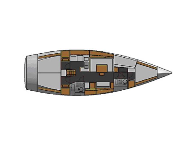 Segeln Chartern Yacht Sunja yachting Salona yacht 37 8
