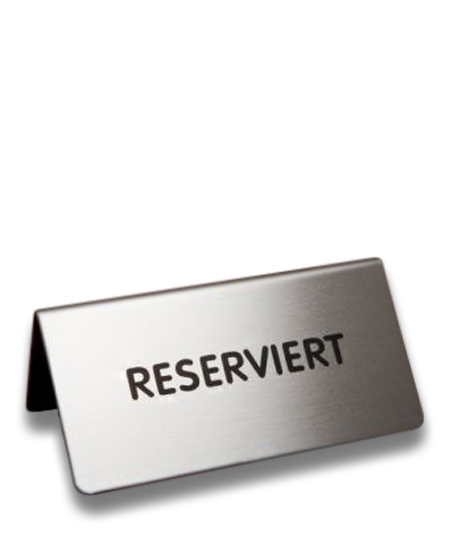 reservierung