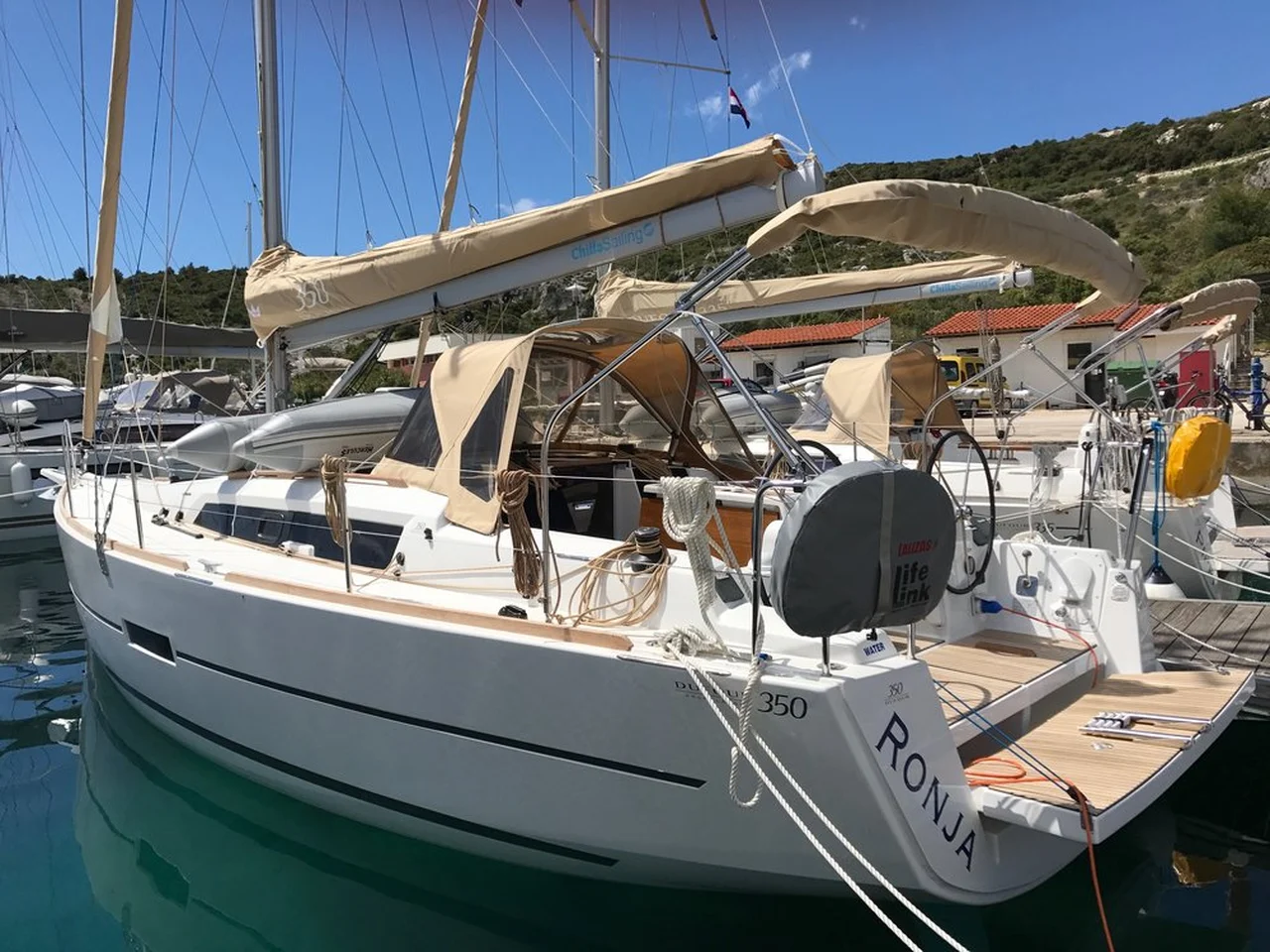 Dufour 350 GL-Segelyacht Ronja in Kroatien