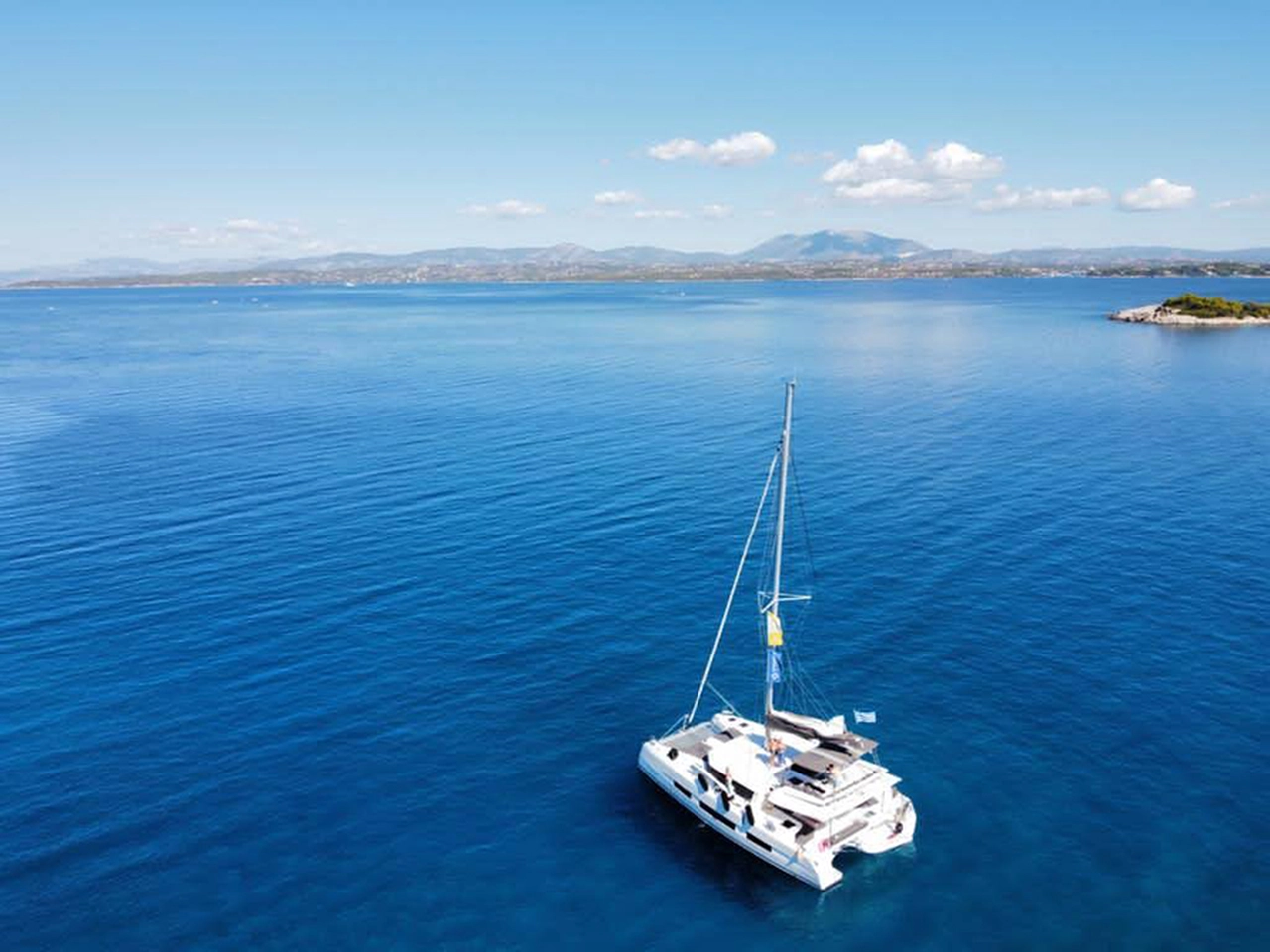 Dufour 48 Catamaran - 5 + 1 cab.-Katamaran My Blue Heaven in Griechenland 