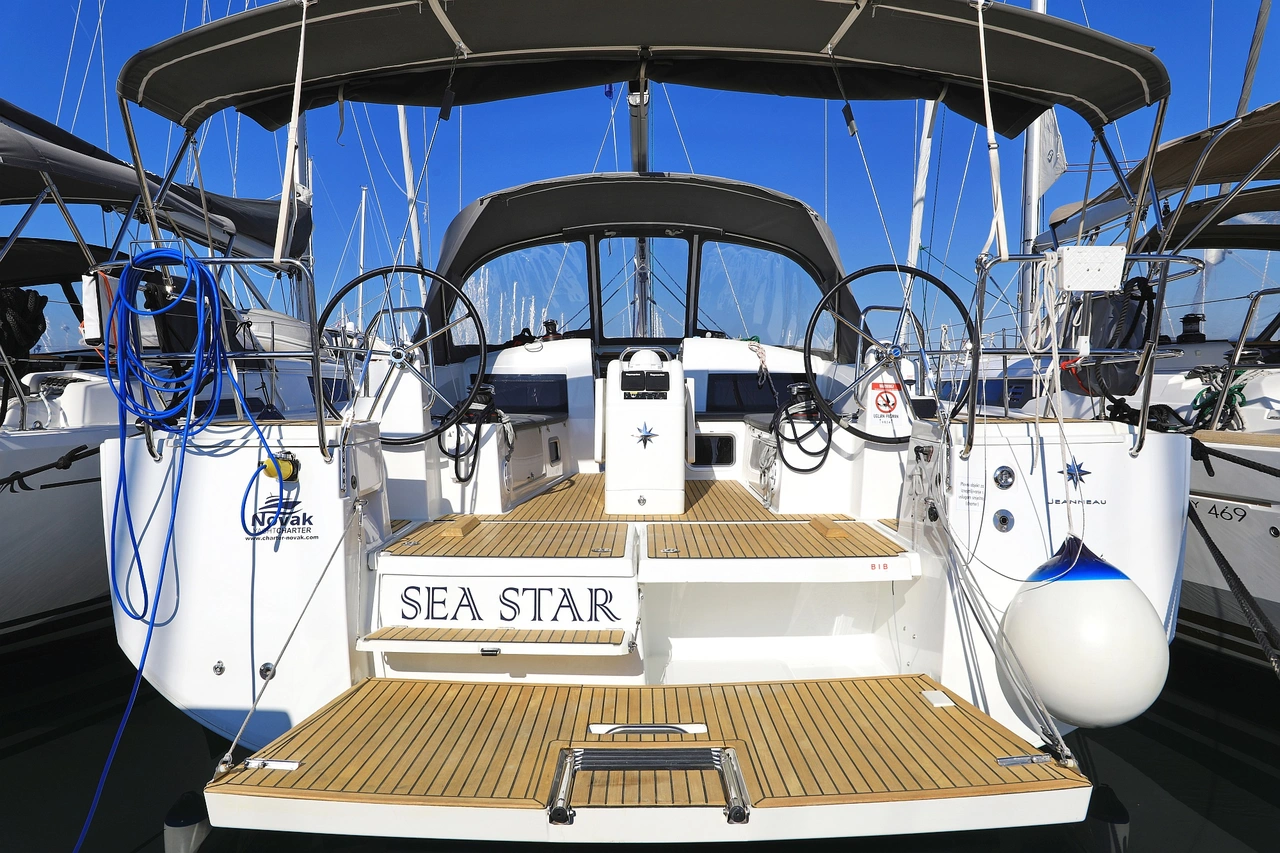 Sun Odyssey 440-Segelyacht Sea Star in Kroatien