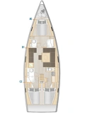 Hanse 458 - 3 cab.-Segelyacht Sea Pearl in Griechenland 