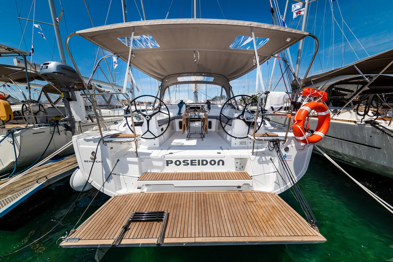 Oceanis 40.1-Segelyacht Poseidon in Kroatien