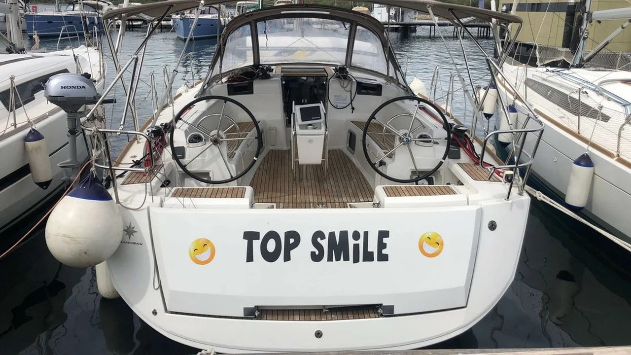 Sun Odyssey 449-Segelyacht Top Smile in Kroatien