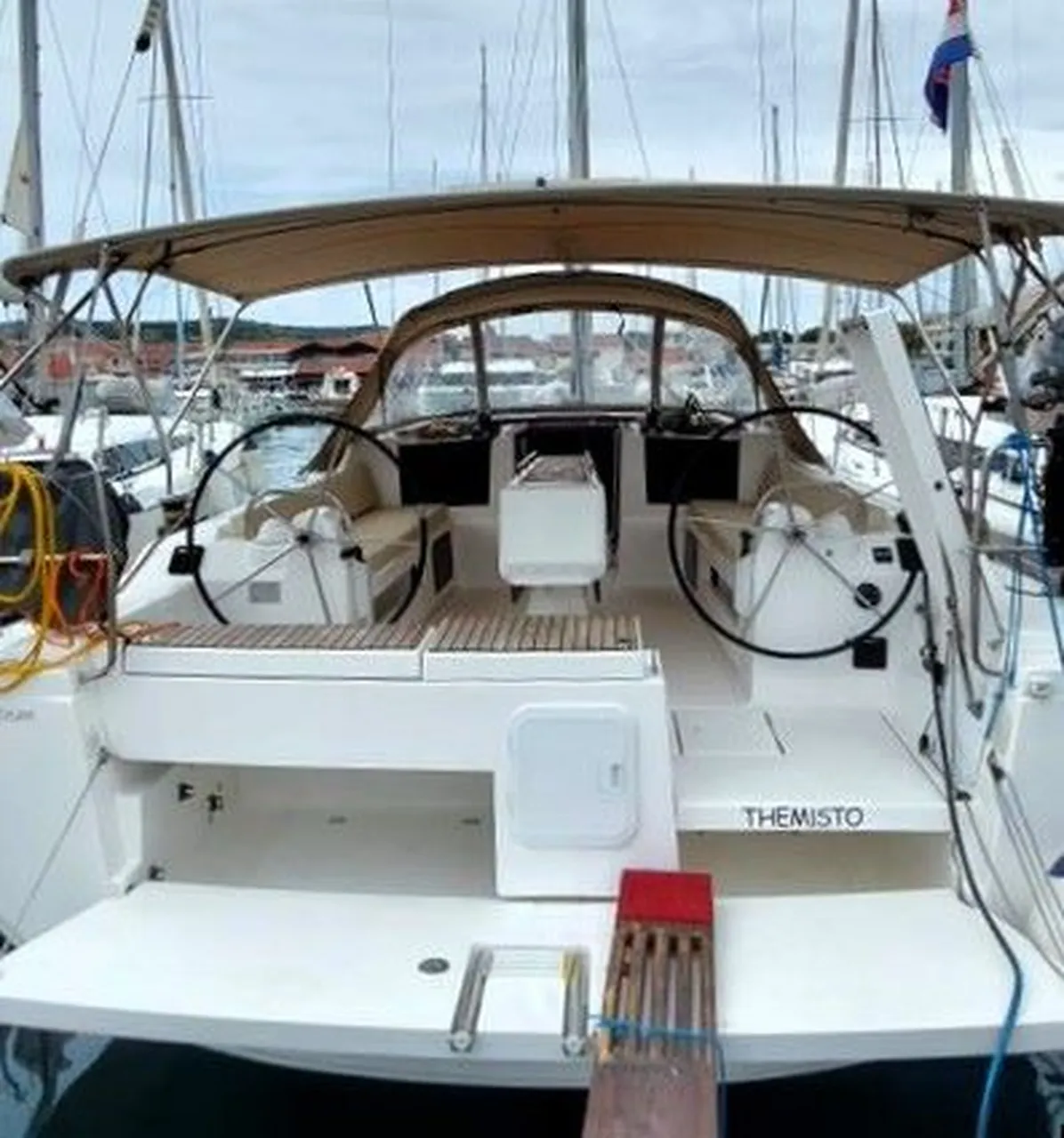 Dufour 412 GL-Segelyacht Themisto in Kroatien