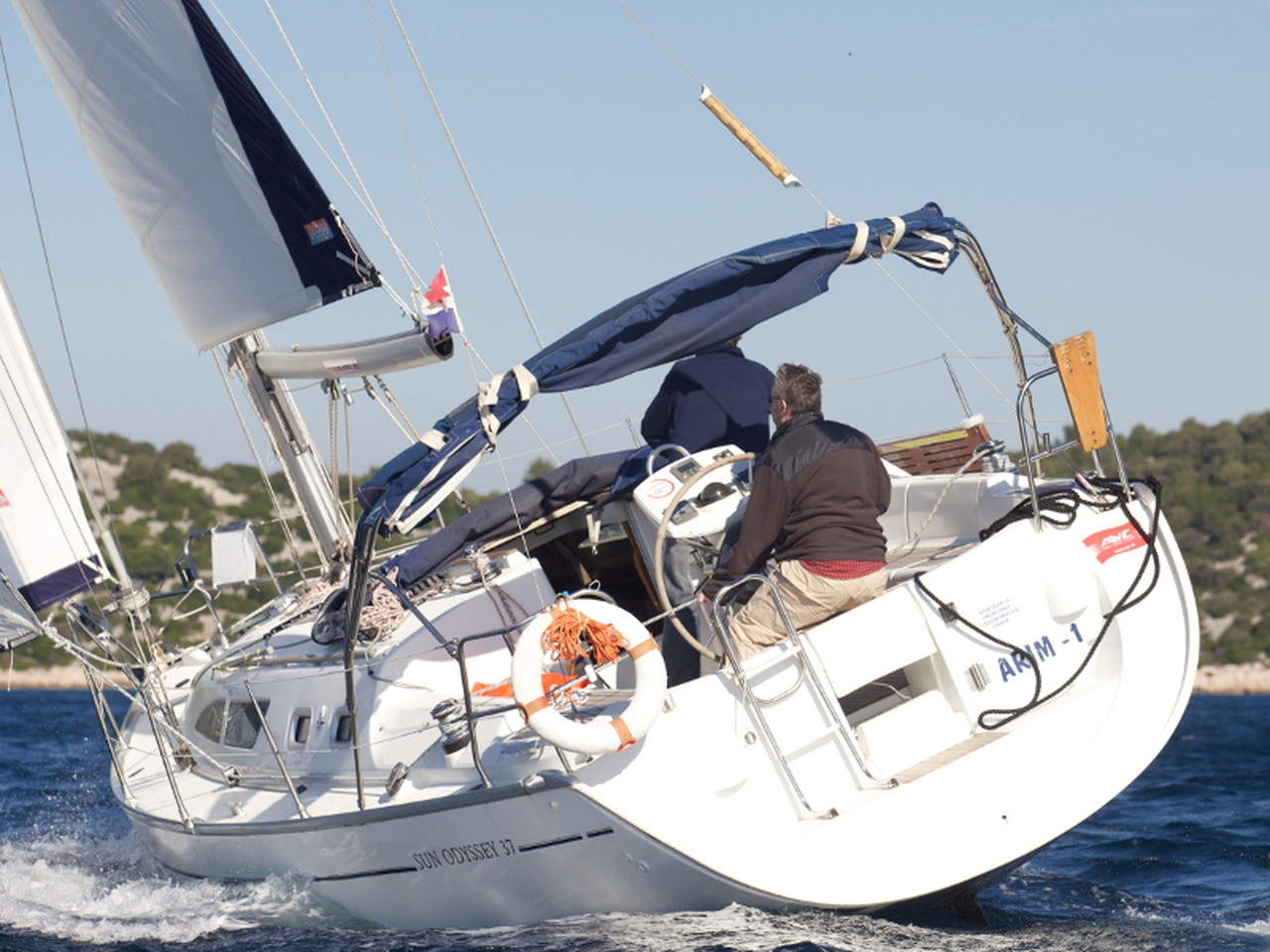 Sun Odyssey 37-Segelyacht Sipica in Kroatien