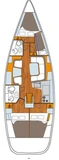 Sun Odyssey 43 DS-Segelyacht Gabriela 2 in Kroatien