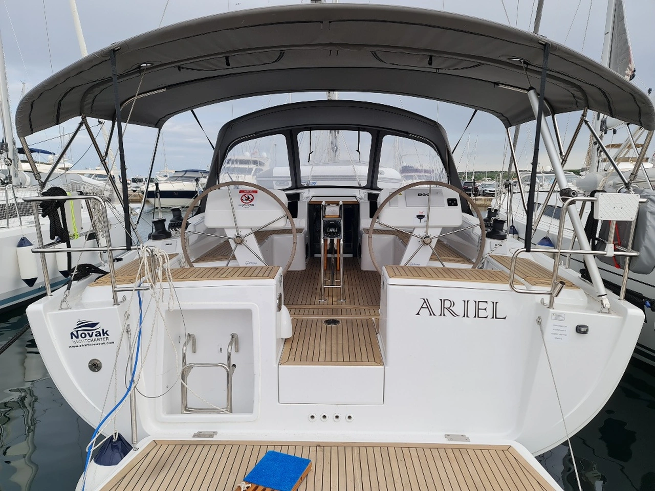 Hanse 458-Segelyacht Ariel in Kroatien