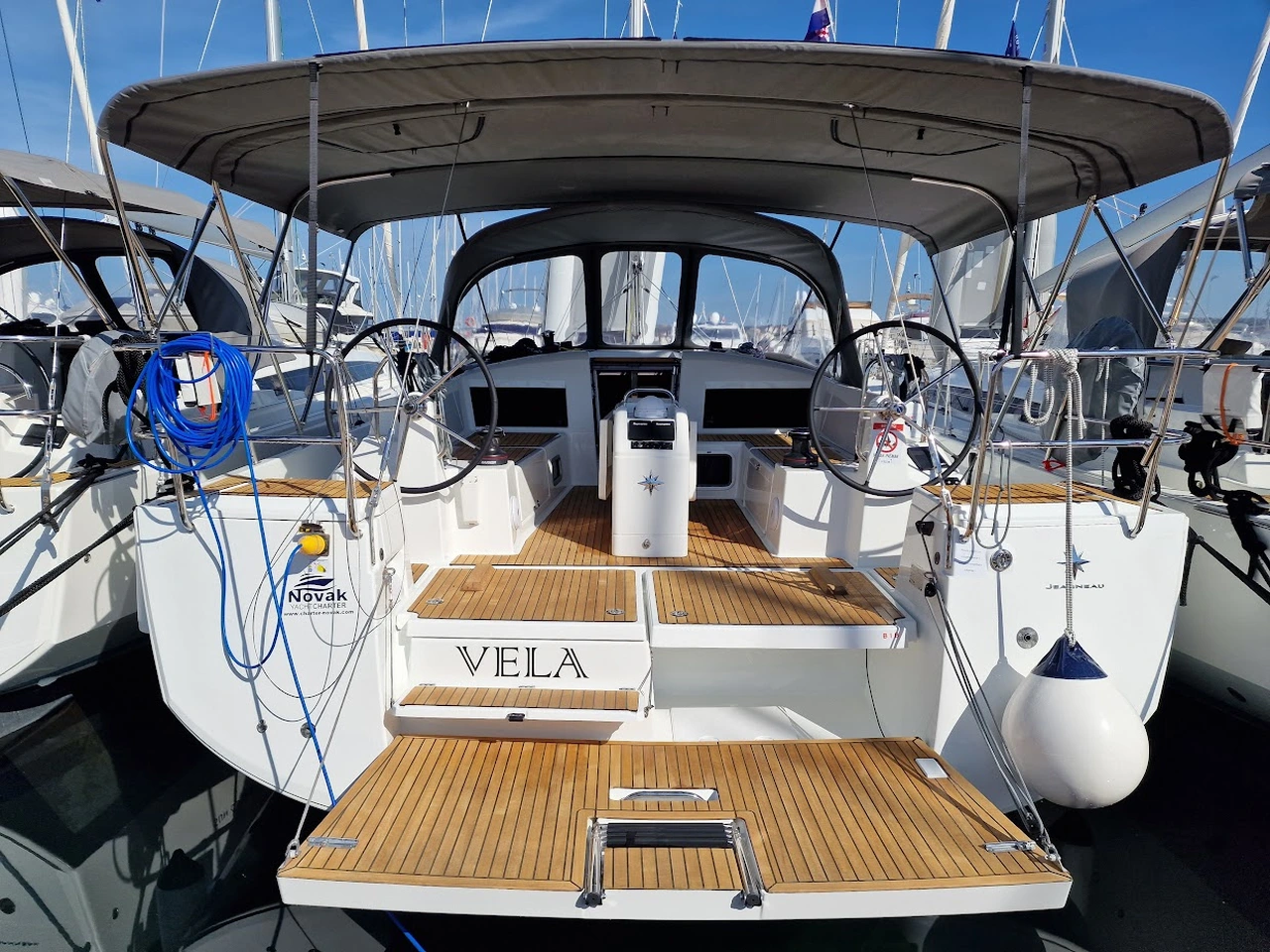 Sun Odyssey 440-Segelyacht Vela in Kroatien