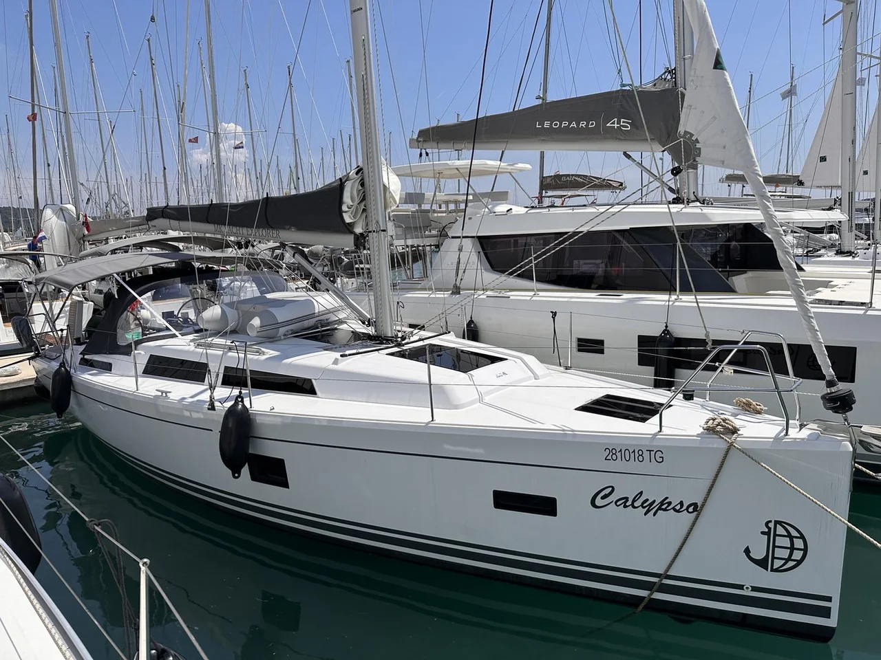 Hanse 388-Segelyacht Calypso in Kroatien