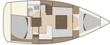 Dufour 335 GL-Segelyacht Lemar in Türkei
