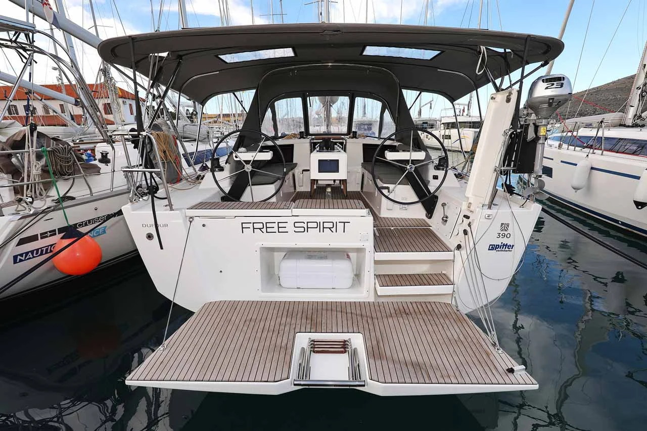 Dufour 390-Segelyacht Free Spirit in Kroatien