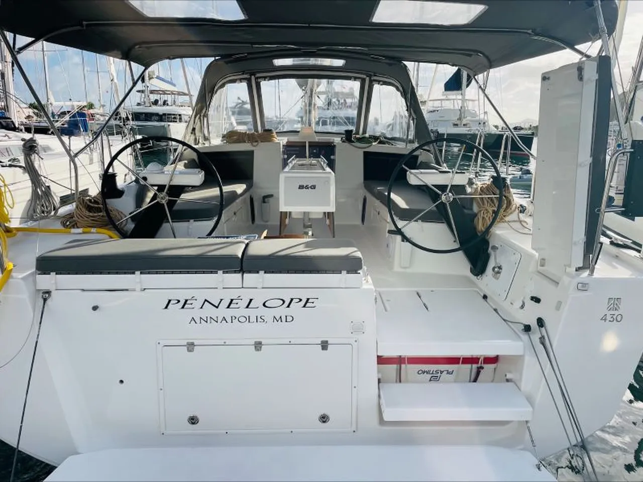 Dufour 430-Segelyacht Penelope in Britische Jungferninseln (BVI)