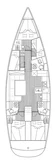 Bavaria 51 Cruiser-Segelyacht MH 22 in Kroatien