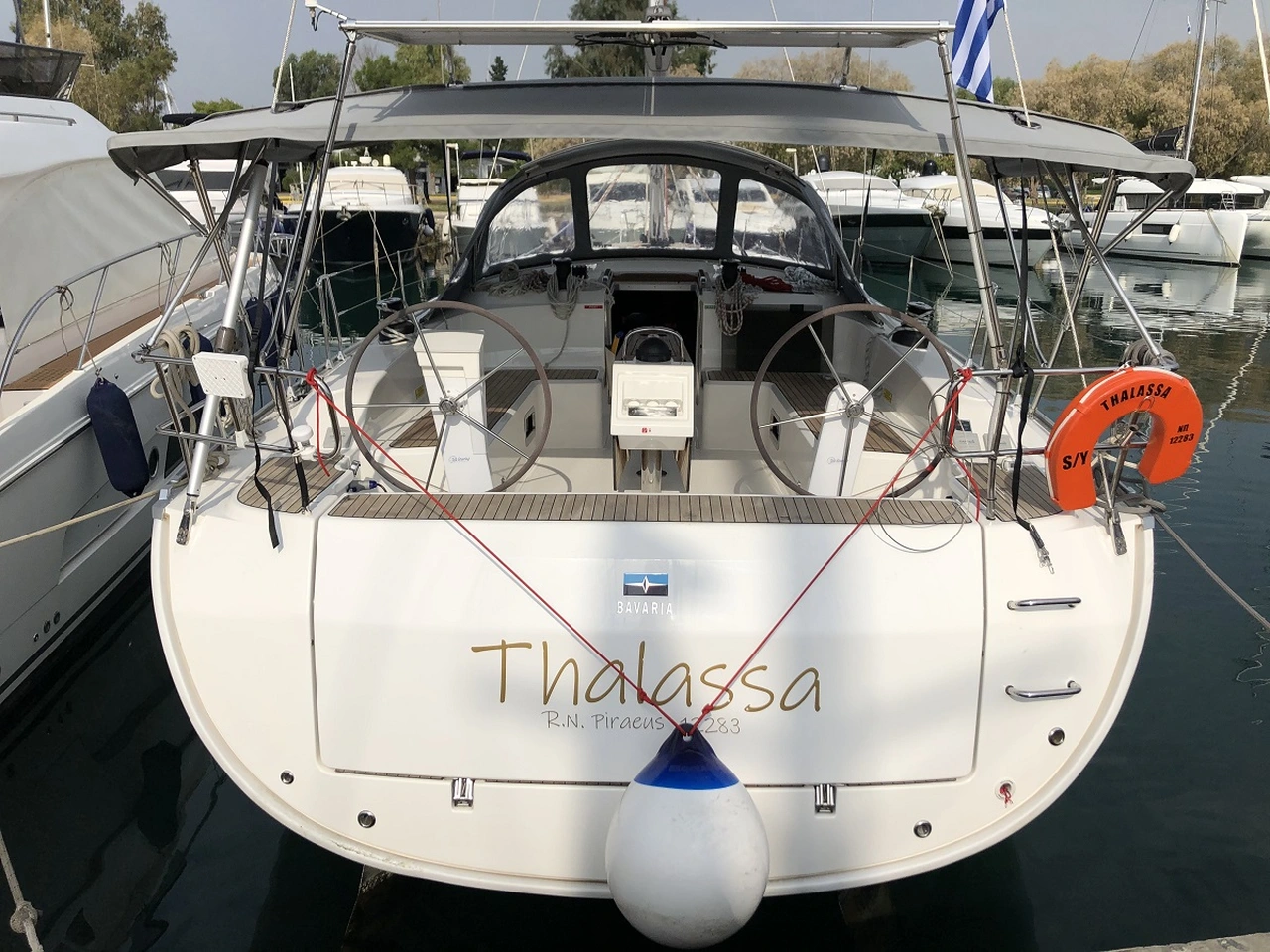 Bavaria Cruiser 51-Segelyacht Thalassa in Griechenland 