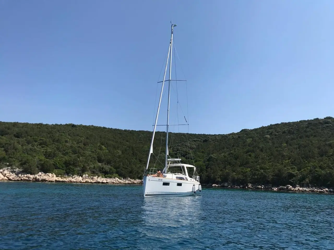Oceanis 35.1-Segelyacht Idila in Kroatien